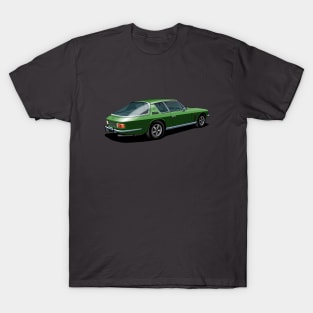 Jensen Interceptor III  in green T-Shirt